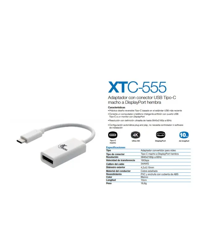 798396163477-adaptador-xtech-usbc-a-dp-displayport-4k--a-60hz-10cm--xtc555-wh.webp