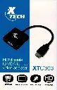 Adaptador HDMI a VGA XTC-363