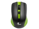 Mouse Wireless 2.4GHZ XTM-310GN Green