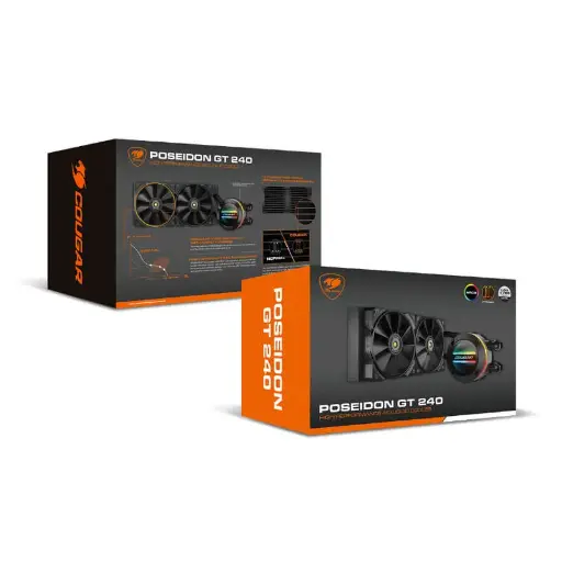 [102031] Enfriador Líquido Cougar 240mm Poseidon GT ARGB
