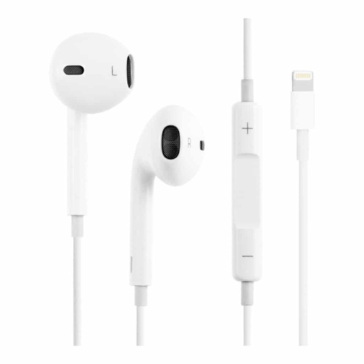 [111001] EarPods Apple con Conector Lightning Cableados