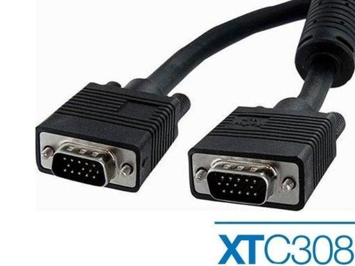 [110609] Cable VGA m/m XTC-308 6ft db15 XTECH