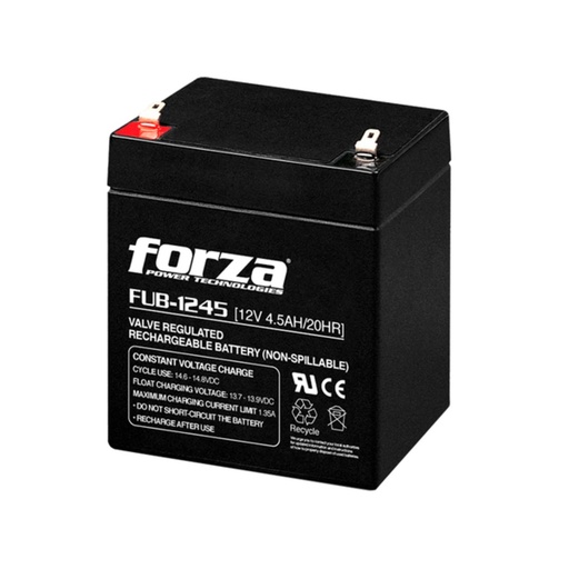 [150041] Batería Para UPS FUB-1245 12v 4.5ah Forza