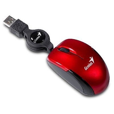[110612] Mouse USB Micro Traveler Genius Ruby Gm-mtur Genius