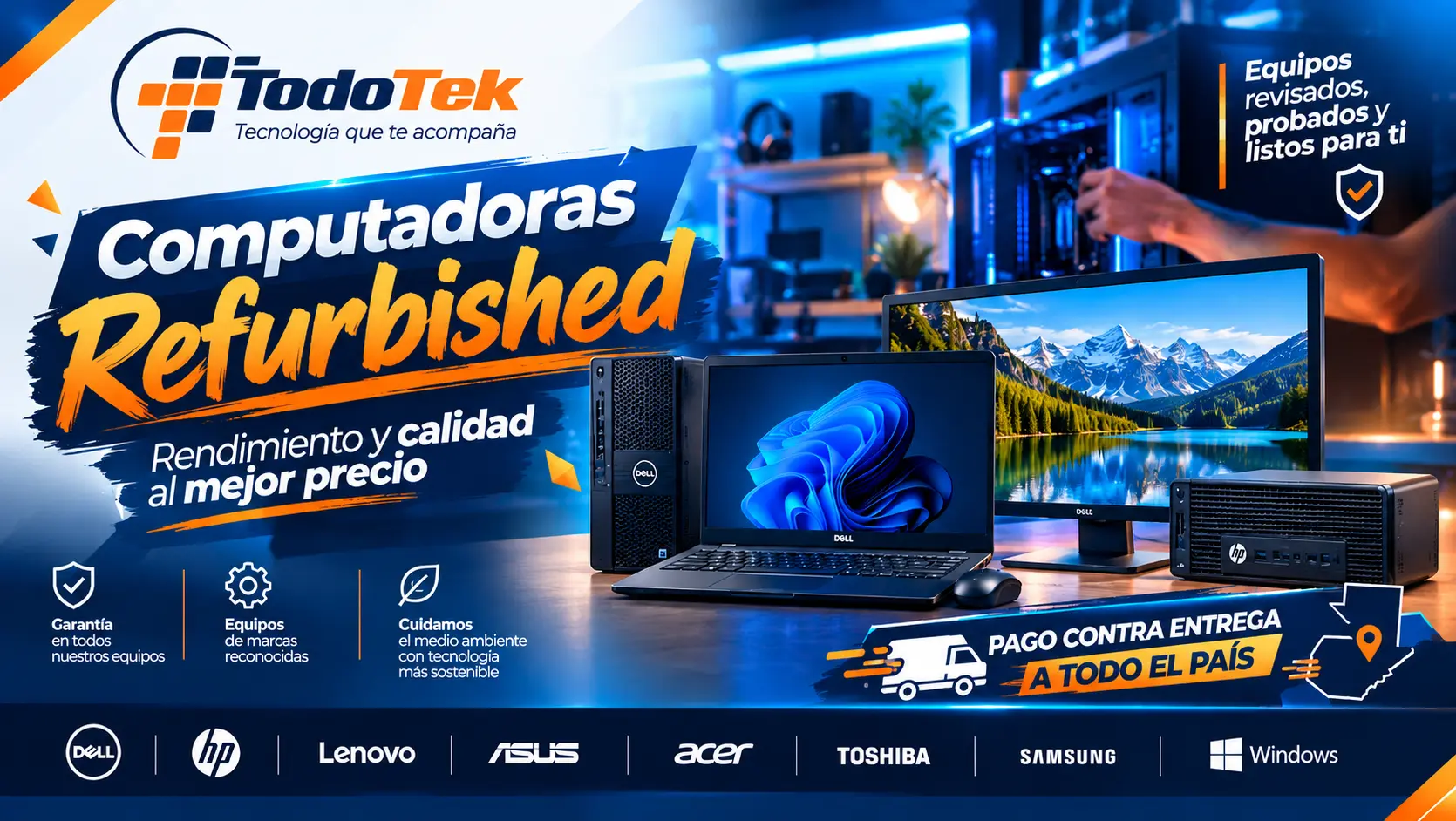 Computadoras Refurbished TodoTek