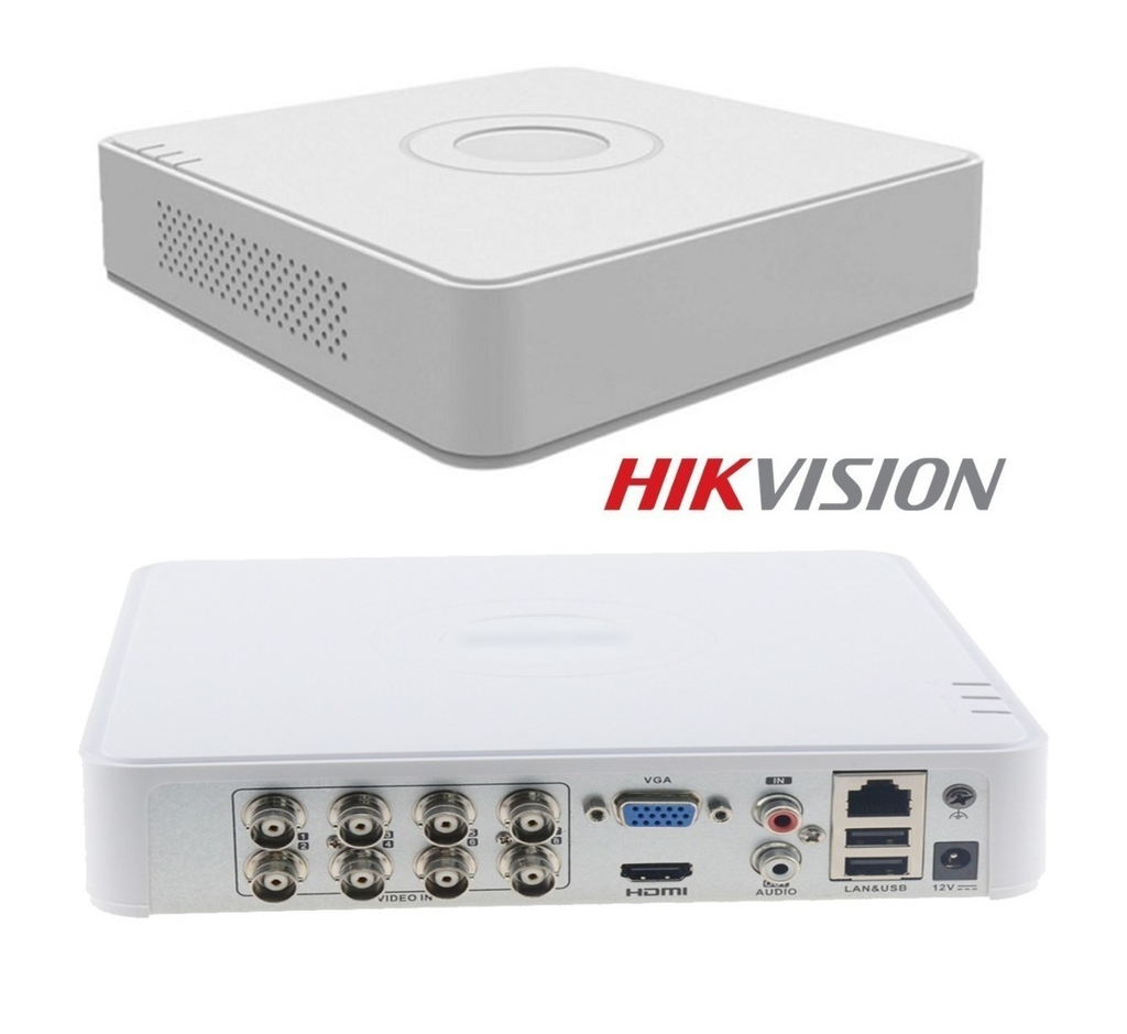 DVR HIKVISION 8 CANALES HIK DS-7108HGHI F1/NS
