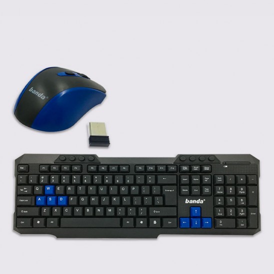 Combo wireless teclado,mouseW100