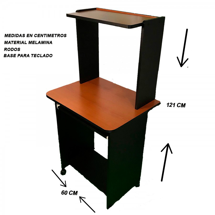 MUEBLE ESCRITORIO EBONY XTF-CD190 MULTI NIVEL