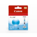 Tinta 221 Cyan Canon cli221-c Canon