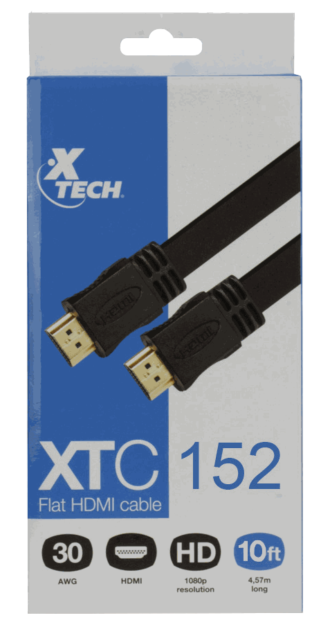 Cable HDMI 10ft m-m xtc-152 Xtech