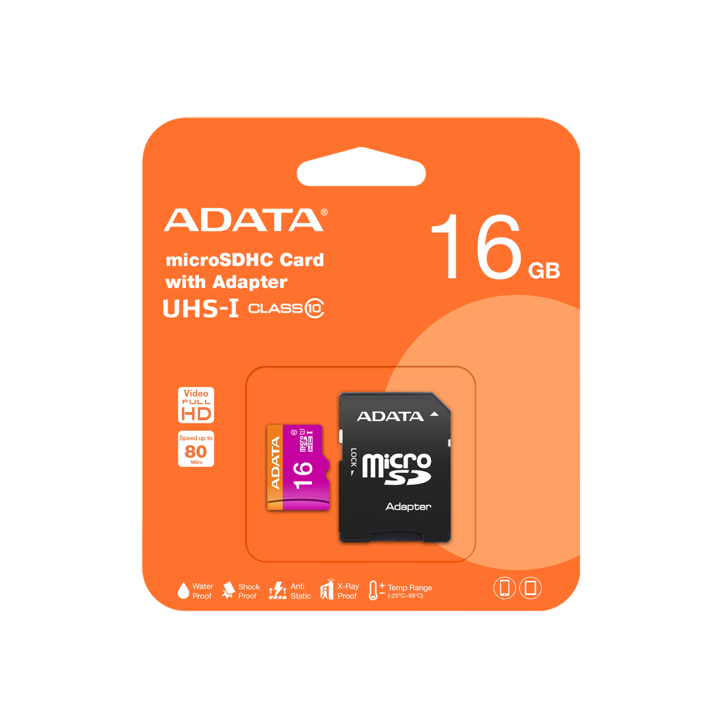 Memoria Micro SD 16GB ADATA