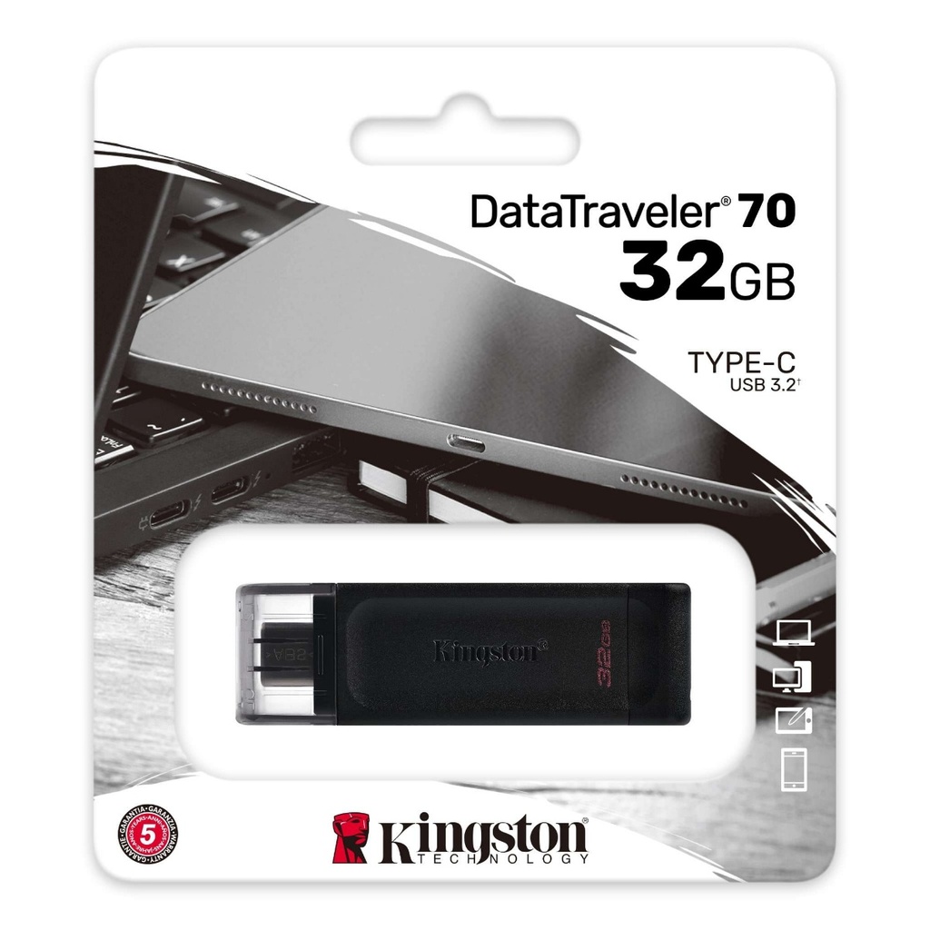 Memoria USB 3.2 Kingston DT 70 32GB Tipo C
