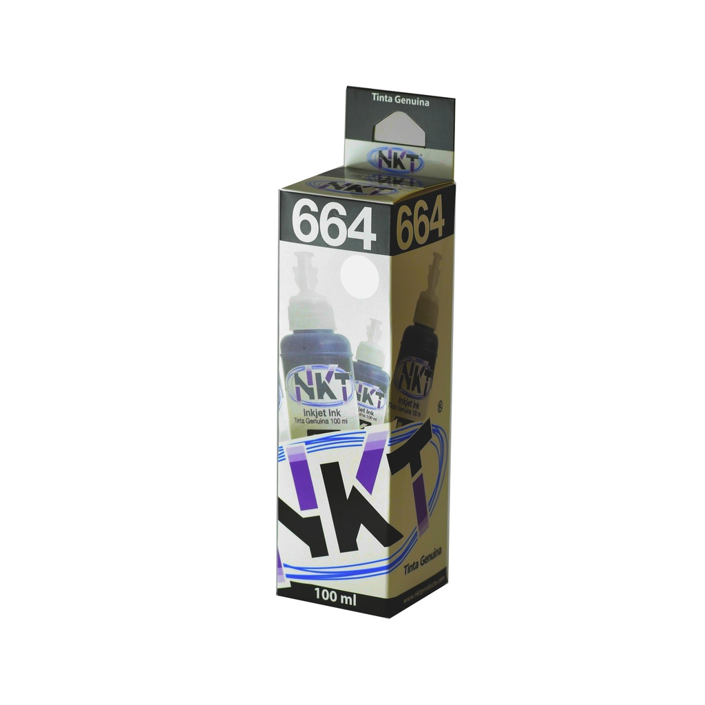 Tinta NKT Epson 664 100ml Negro