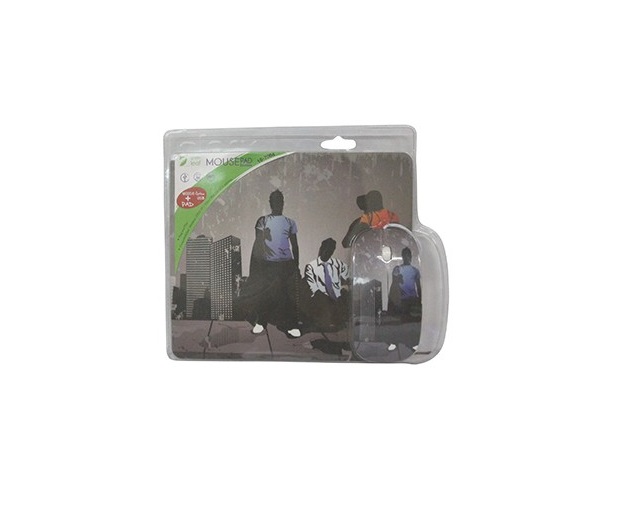 Mouse y Pad Green Leaf Joven