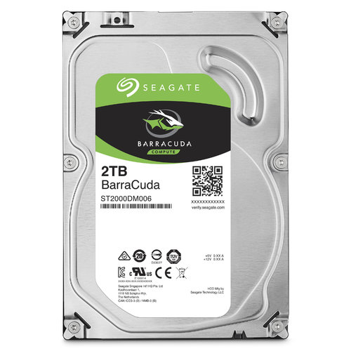 Disco Duro Sata 3.5 Seagate Barracuda 2TB 256MB 7200 ST2000DM008
