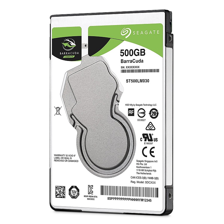 Disco Duro Seagate Barracuda 500GB 2.5 5400RPM