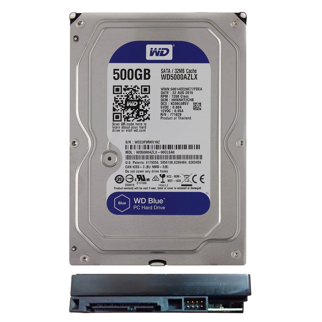 Disco Duro SATA 500GB Refubished