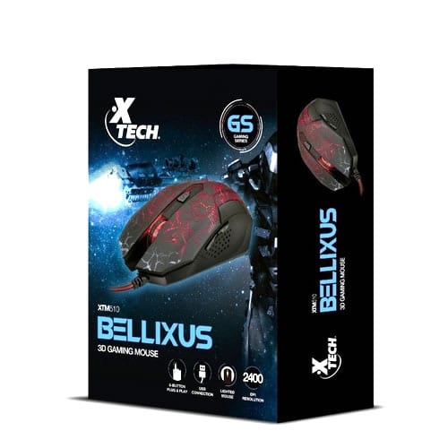 Mouse USB Gaming XTM-510 7 Buttons
