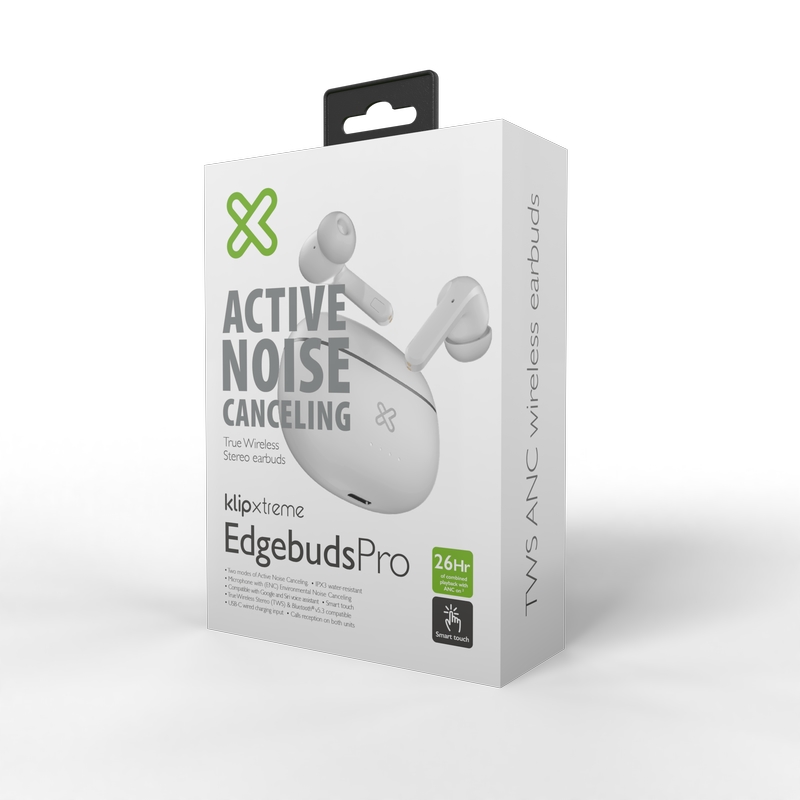 Earbuds Audífonos KTE-750WH Klip Xtreme White
