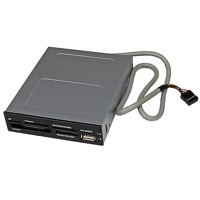 Lector Multi Tarjetas Interno + USB Black