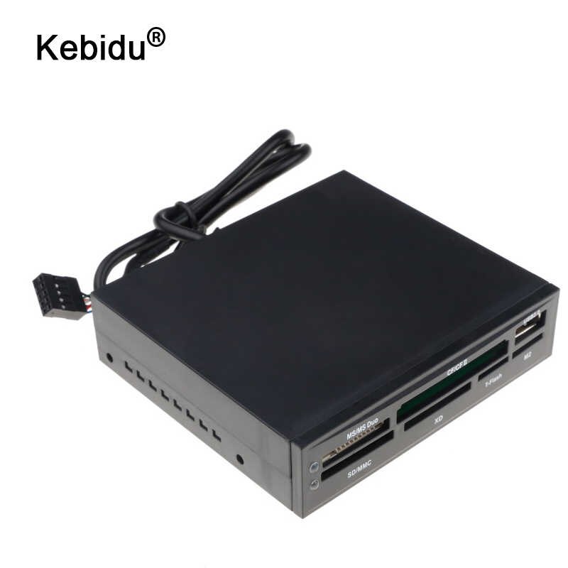 Lector de Memoria Interno All in One Black USB 2.0 Plastic