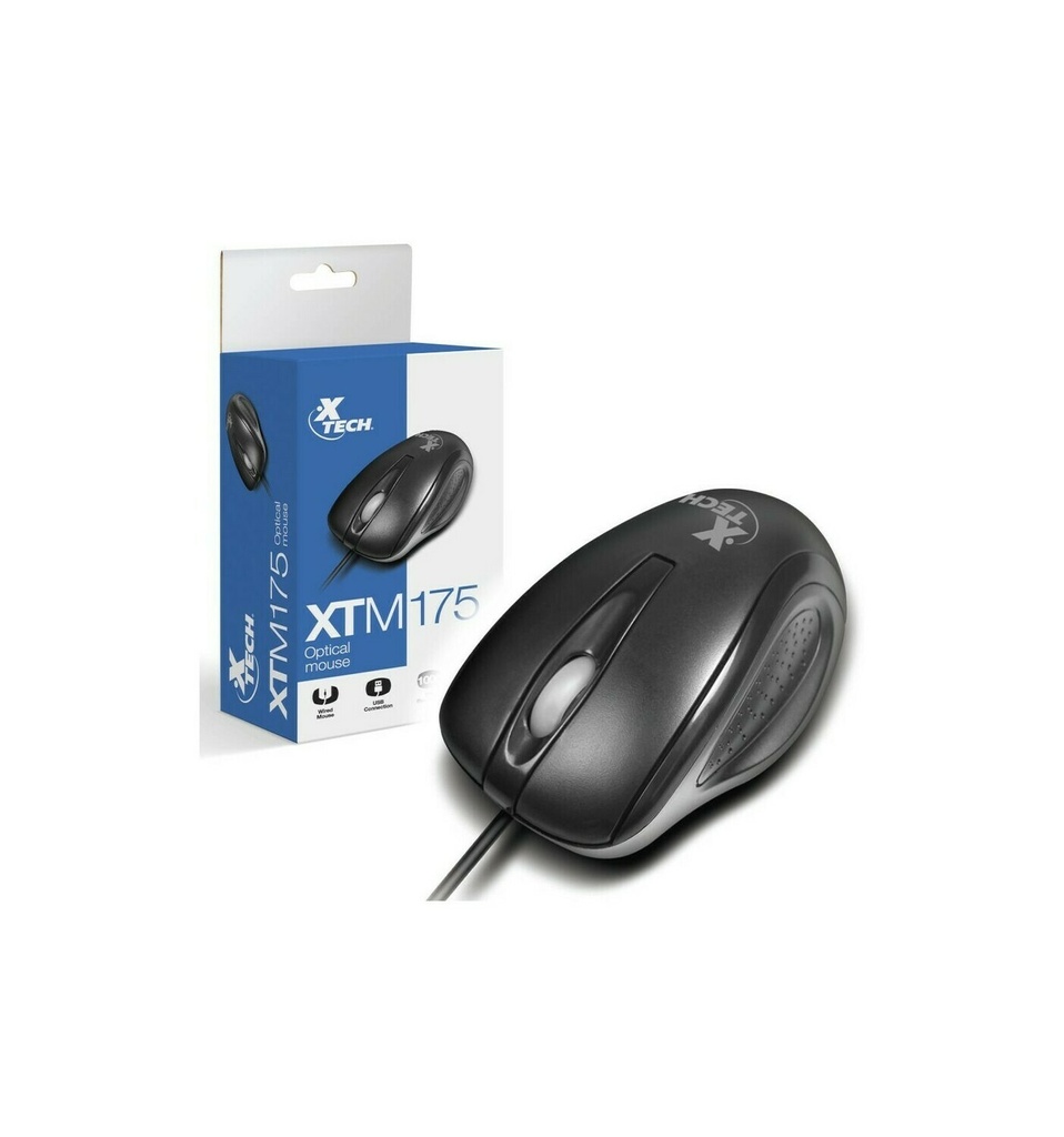 Mouse Óptico USB Xtech XTM-175