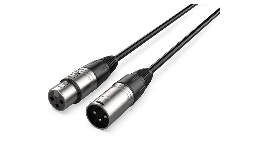 Cable XLR Macho a XRL Hembra 6 para Micrófono GIO 