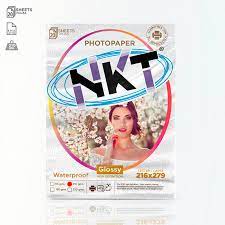 Papel Fotográfico Glossy Carta 210G 20 Hojas Bolsa