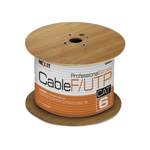 Cable UTP CAT6 BK Exteriores NEXXT Metro