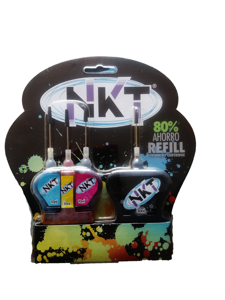 Tinta DYE Blister 60ml Full Colors NKT