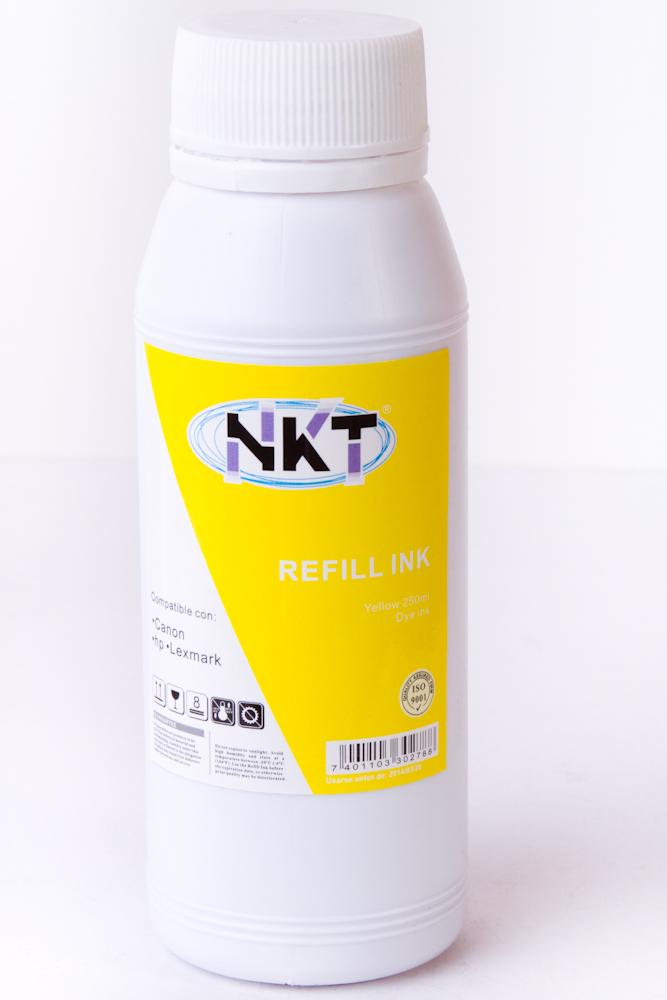 Tinta NKT Dye 500ML Amarillo