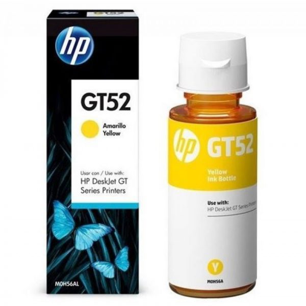 Tinta HPAC Tanque M0H56AL GT52 Yellow HP