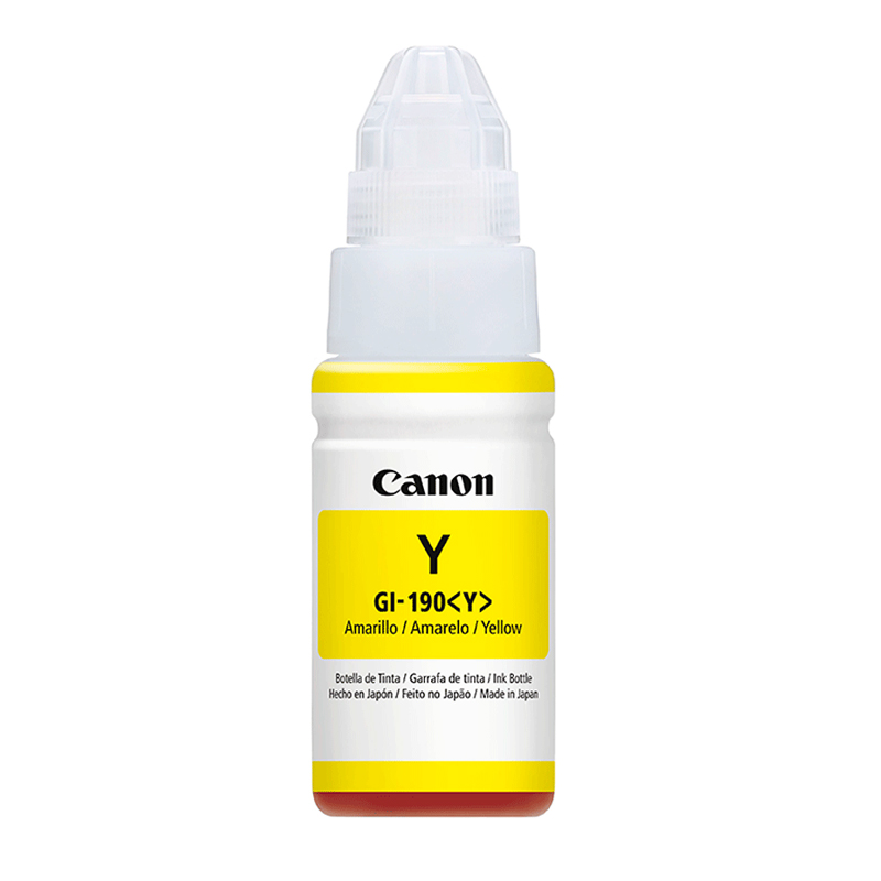 Tinta GI-190 Canon Yellow Bottle
