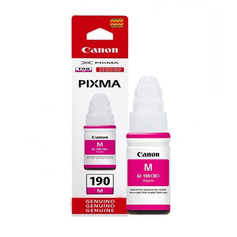 Tinta GI-190 Canon Magenta Bottle