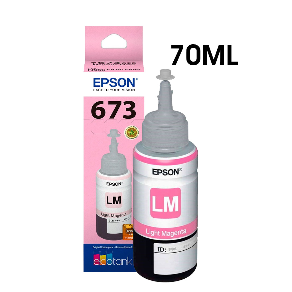 Tinta Epson L800 T673620-AL Light Magenta