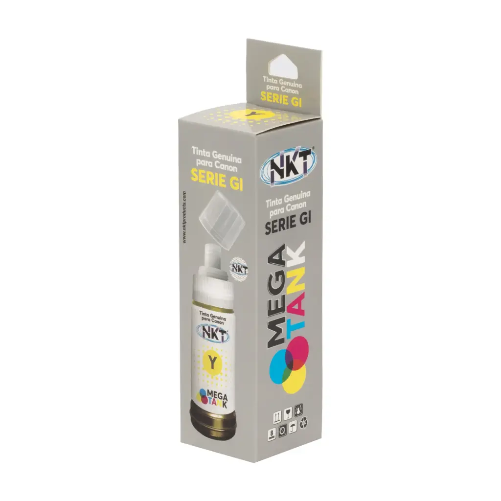 Tinta NKT Canon GI Amarillo 70ml