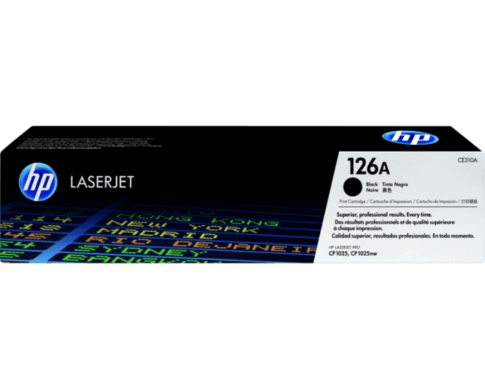 Tóner HP 126a ce210ad Black HP
