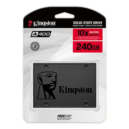 SSD Kingston 240GB A400 SATA 3 2.5 SA400S37/240G