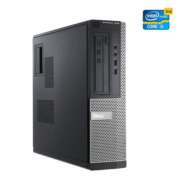 Computadora CPU Dell Mini Desktop Refub Core i5 3a 8GB RAM SSD 240GB Cable Poder, Teclado y Mouse