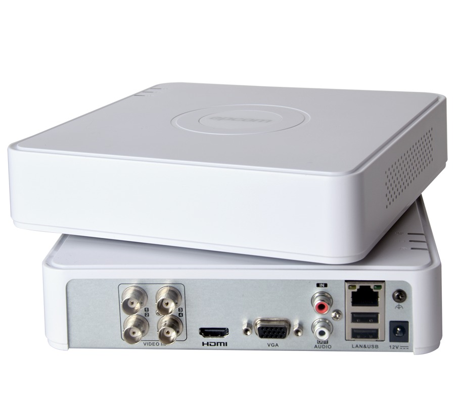 DVR Hikvision 4 channels H.265 720p