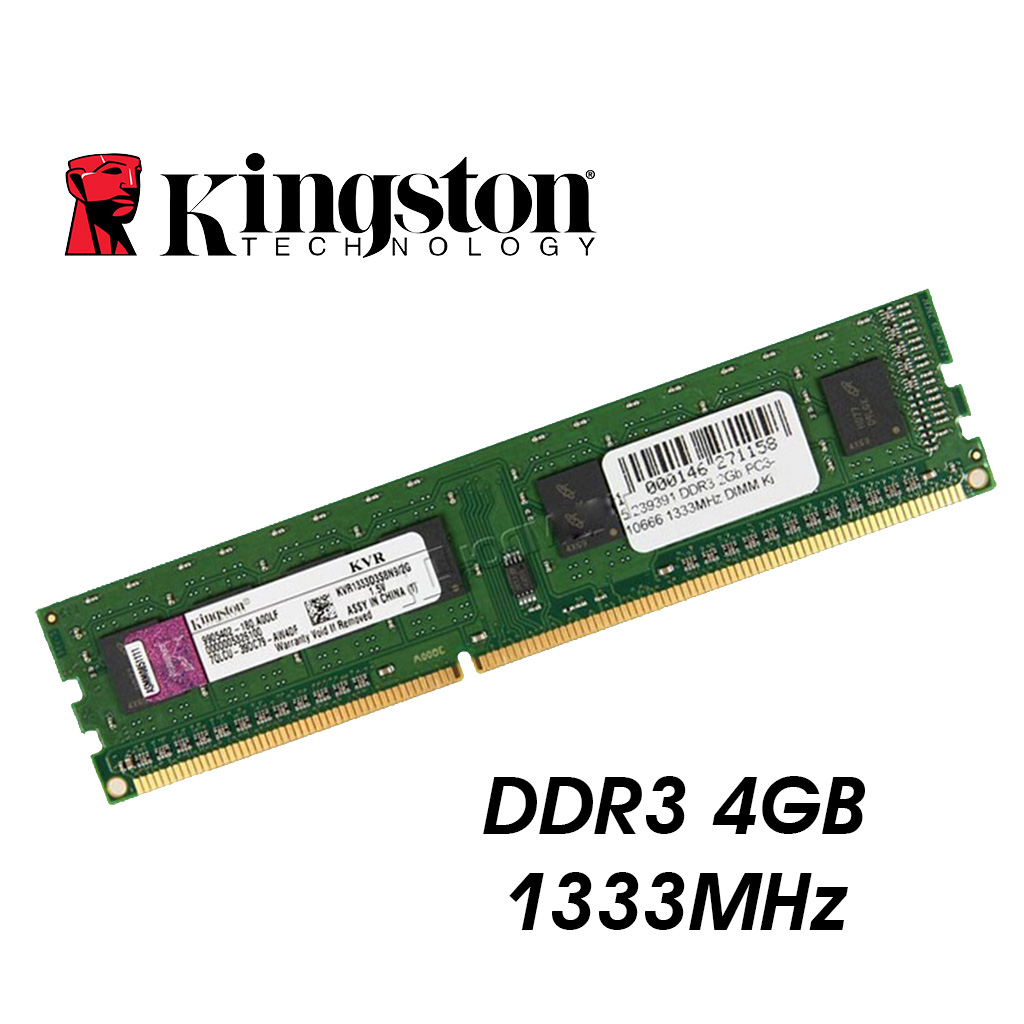 Memoria RAM Kingston DDR3 de 4GB