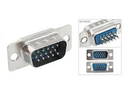 Conector VGA macho 9 pines