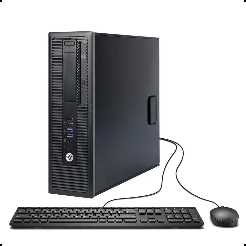 Computadora HP Desktop Refubished Core i5 6a, 8GB RAM, 240GB SSD, Teclado, Mouse