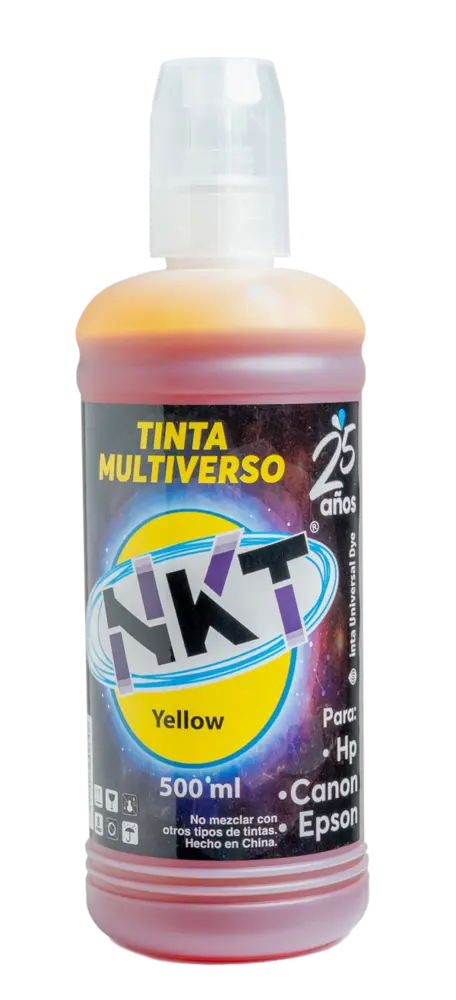 Tinta NKT 500ML Universal Color Amarillo