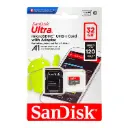 Memoria MicroSDHC 32GB Ultra SanDisk USH-1 C10 Android 100M