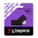 Memoria USB 64GB Kingston DT Exodia S Black 3.2