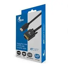 Cable DisplayPort (M) to VGA m Xtech XTC-377