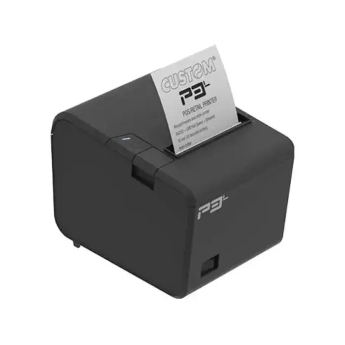 Impresora térmica Custom Printer P3L USB Serial Ethernet 250 mm 80mm