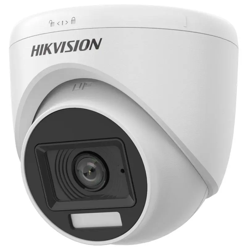 Cámara de vigilancia HIK DS-2CE76D0T-LPFS 2MP Smart Hybrid Light Audio 2mp