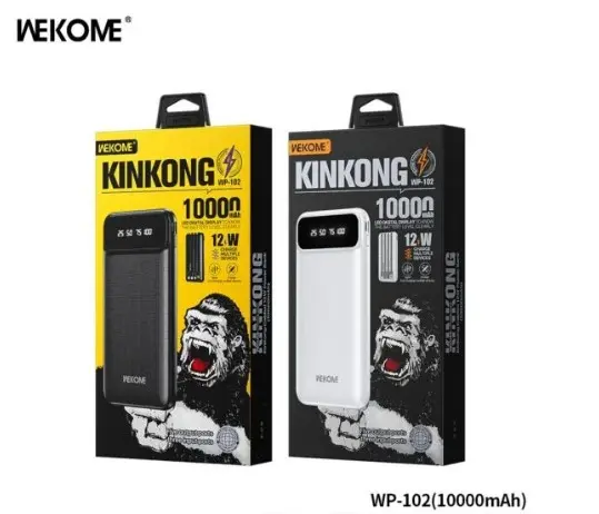 Power Bank WK 1000mA WP-102 Batería Celular